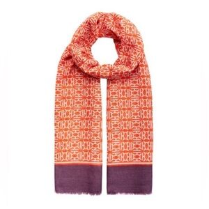 India Hicks Heritage Scarf-Poppy